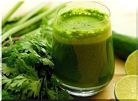 Parsley smoothie 