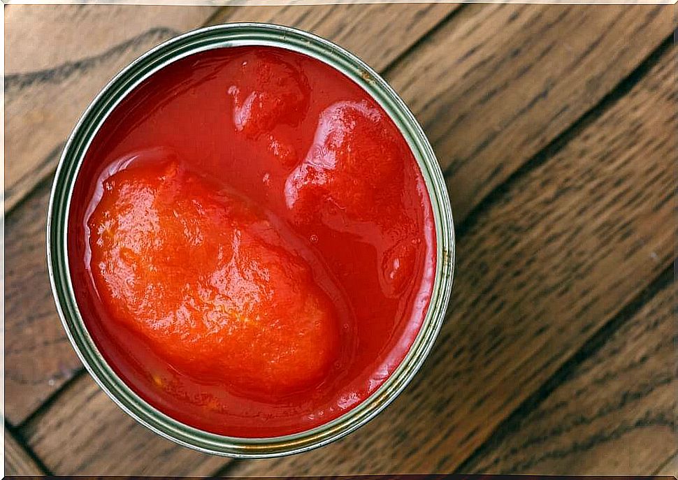 Canned tomatoes