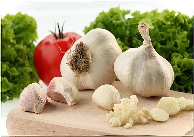 Garlic against high blood pressure