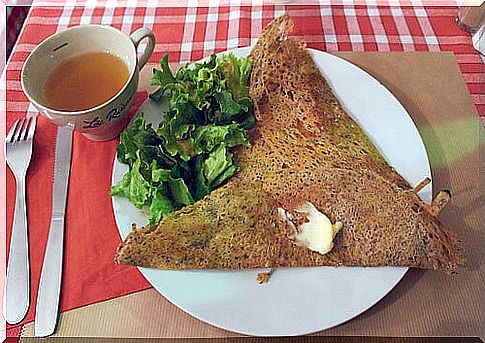 Delicious breakfasts with crepes