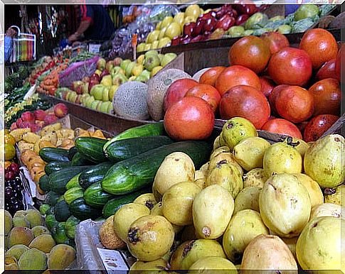 Fruit at the market