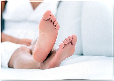 woman's feet 