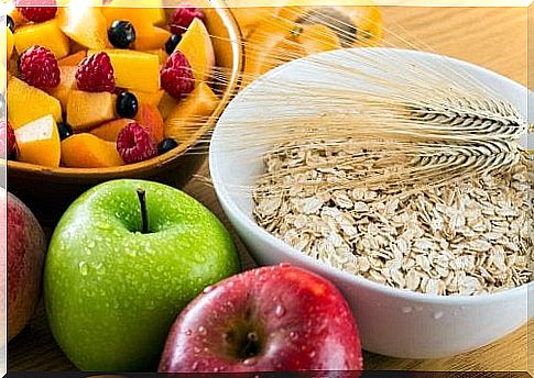 High-fiber foods