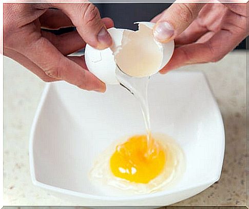 Eggs to strengthen the hair