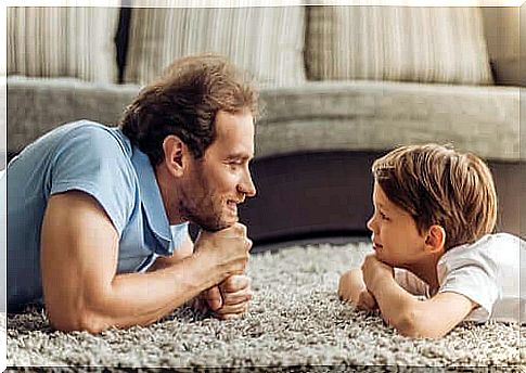 Parenting styles and father watching son.