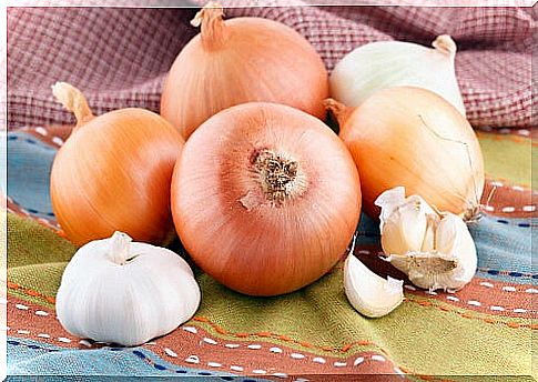 Onion and garlic