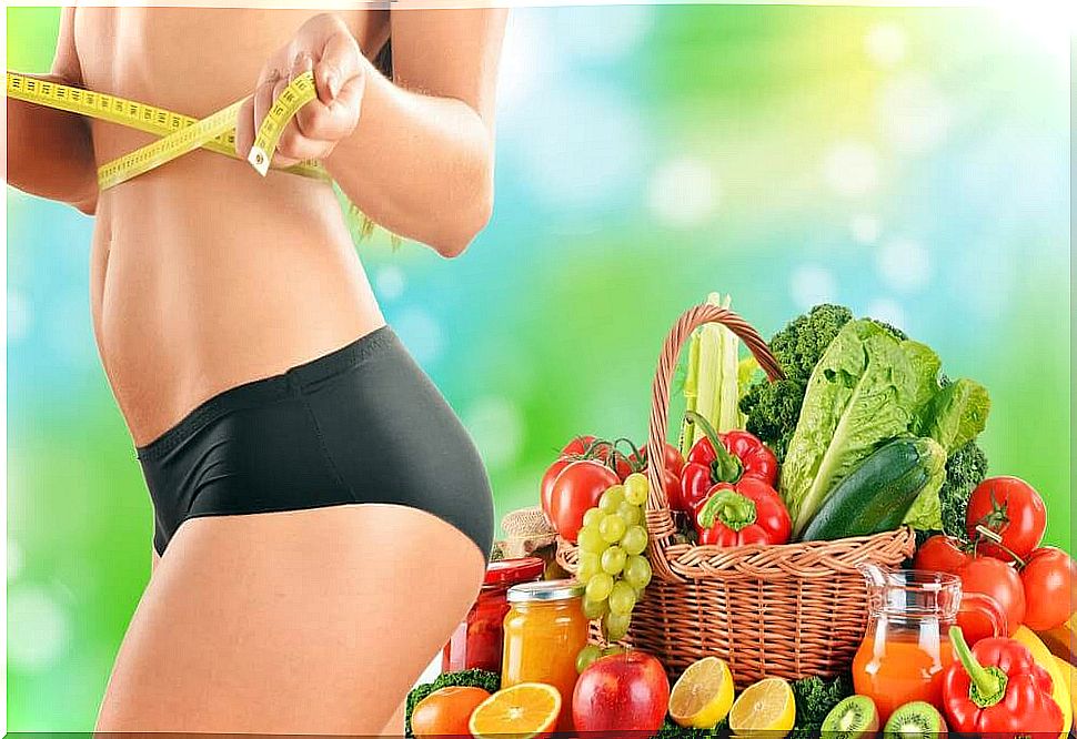 Healthy diet to lose weight